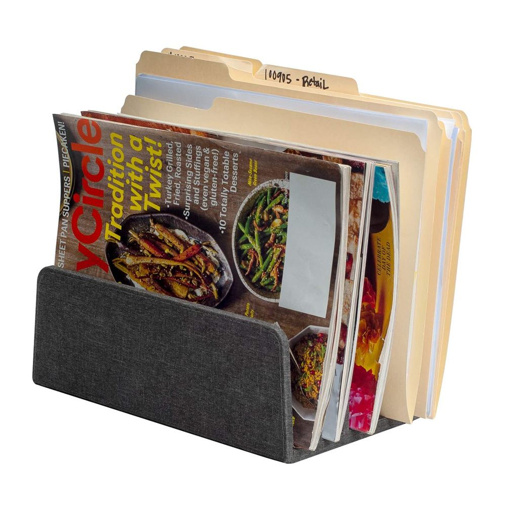PU Leather Organizer Paper Tray