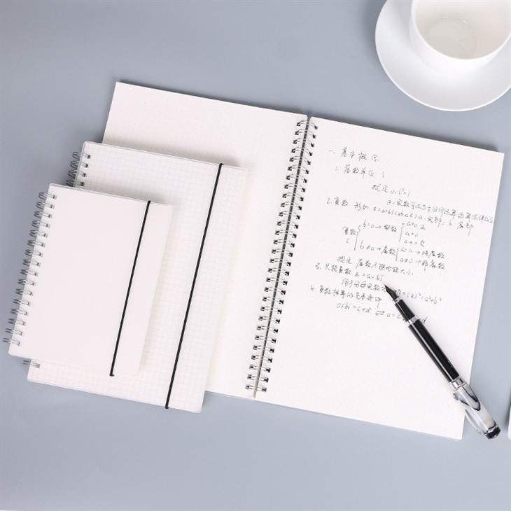 clear Spiral Notebook