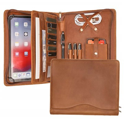 Portofolio Kulit Kustom Dengan Logo