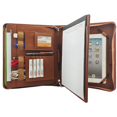 Padfolio Kulit yang disesuaikan