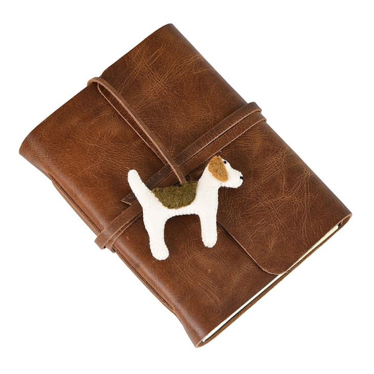 Brown Luxury Notebook Leather