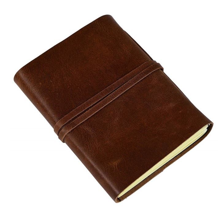 Brown Luxury Notebook Leather