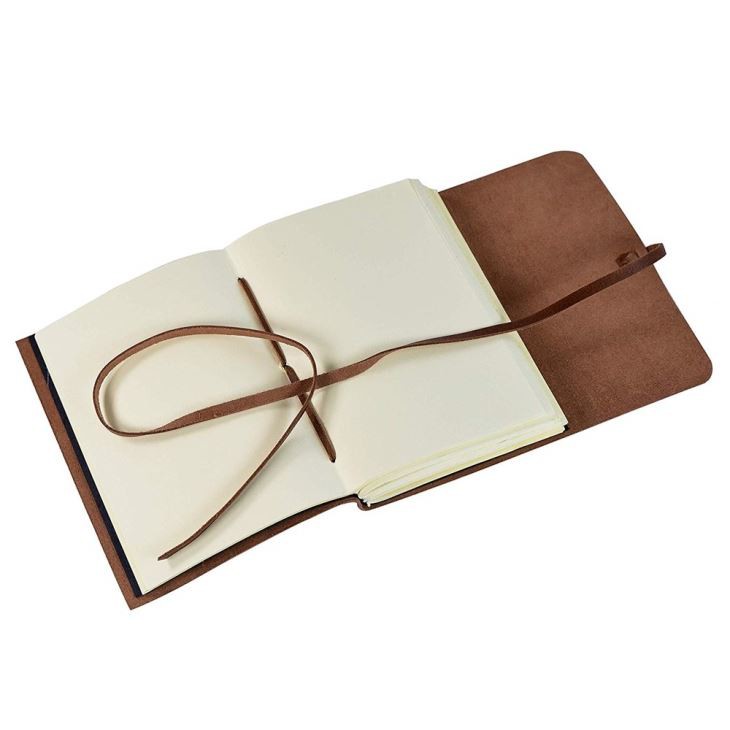 Brown Luxury Notebook Leather