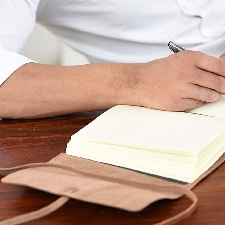 Brown Luxury Notebook Leather