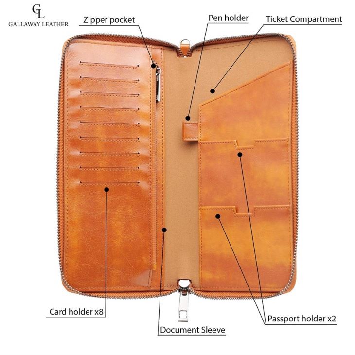 Leather Passport Holder AU Leather Passport Holder AU